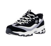 Skechers Damen D'Lites-Smooth Nostalgie Hands Free Slip-Ins Sneaker, Schwarz / Natur, 37 EU