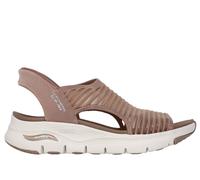 Skechers Slip-ins: Arch Fit - Euclid Beach Shoes in Braun, Größe 40, Vegan, in der Maschine waschbar
