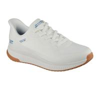Skechers Herren-Sneaker Bobs Squad 4 – Slip-Ins, Weiß/Opulenter Garten, 44 EU