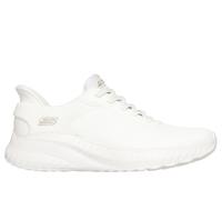 Skechers Slip-ins: BOBS Sport Squad Chaos Sneaker in Off Weiss, Größe 41, Vegan, in der Maschine waschbar