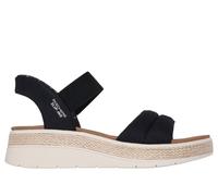 Skechers Slip-ins: BOBS Sun Ray Shoes in Schwarz, Größe 40, Vegan, in der Maschine waschbar