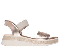 Skechers Slip-ins: BOBS Sun Ray - Step Aside Shoes in Rose Gold, Größe 40, Vegan