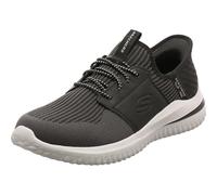 Delson 3.0 - Lavell, Herren Sneaker von Skechers Streetwear in Schwarz mit Pillow, hineinschlüpfen. schwarz Gr. 44