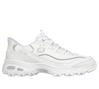Skechers Slip-ins: D'Lites - Winning Choice Sneaker in Weiss/Silber, Größe 39