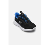 Skechers Jungen Slip-ins: GO RUN 400 V.2 - Turbo-Brisk Sneaker in Schwarz/Blau Blau, Größe 28, in der Maschine waschbar