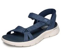 Skechers Go Walk Flex Illuminate Damen Sandalen marineblau - 41