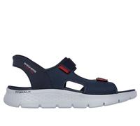 Skechers Slip-ins: GO WALK Flex SD - Easy Entry Shoes in Blau/Rot, Größe 41, in der Maschine waschbar