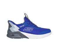 Skechers SLIP INS MICROSPEC MAX - BRISK für Kinder, blau, Größe 33 EU
