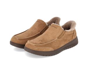 Skechers Slip-Ins Mokassins MURETTE SCOFIELD Braun - Gr. 46 - Textil