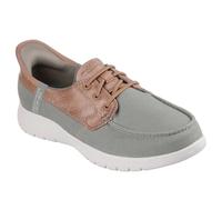Skechers Slip-Ins: On-The-Go Flex - Palmilla 136536-OLV, Women Brogues, Green, 40 EU