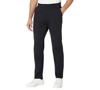 Skechers Herren Go Walk Slip Ins Strechable Straight Leg Pants Lässige Hose, Dickes Schwarz, XXL