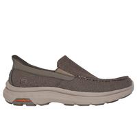Skechers Slip-ins: Pollard - Wilfred Shoes in Nature Brown/Gray, Größe 39.5, in der Maschine waschbar