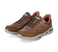 Skechers Slip-ins rARCH FIT ORVAN MOXLEY - Gr. 47,5 - Braun - Leder und Synthetik