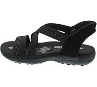 Skechers Damen Reggae Slim-Summer Sparkle Sandalen, Schwarz/Schwarz, 40 EU