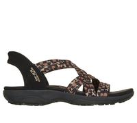 Skechers Slip-ins: Reggae Slim - Simply Stretchy Shoes in Leopard, Größe 37, Vegan, in der Maschine waschbar