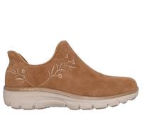 Skechers Slip-ins Relaxed Fit: Easy Going - Floral MoMännert Shoes in Braun, Größe 36.5 Wide