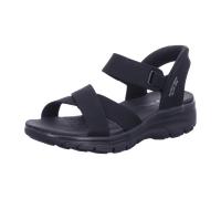 Skechers Slip-ins Relaxed Fit: Easy Going - Somewhere Sunny für Damen, schwarz, Gr. 36 EU