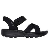 Skechers Slip-ins Relaxed Fit: Easy Going - Somewhere Sunny Shoes in Schwarz, Größe 36.5, Vegan