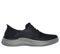 Skechers Slip-ins Relaxed Fit: Hasting - Rory Slip-On Shoes in Schwarz, Größe 47.5
