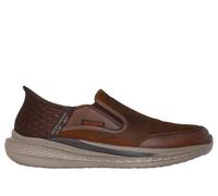 Skechers Slip-ins Relaxed Fit: Slade - Cooper Slip-On Shoes in Braun, Größe 41.5
