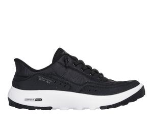 Skechers Slip-ins Relaxed Fit: Urban Explore - Cozy Fit Sneaker in Schwarz/Weiss, Größe 36.5, in der Maschine waschbar