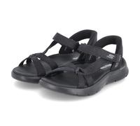 Skechers Slip-Ins Sandalen ILLUMINATE - Gr. 37 - Schwarz - Textil