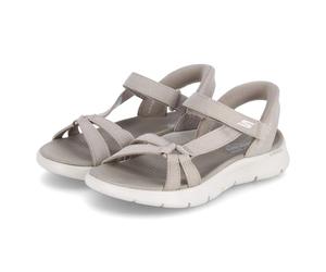Skechers Slip-Ins Sandalen ILLUMINATE - Gr. 41 - Taupe - Textil