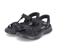 Skechers Slip-Ins Sandalen ILLUMINATE Schwarz - Gr. 39 - Textil und Synthetik
