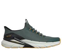 Skechers Slip-ins: Skech Cage - Covra Sneaker in Grün/Gelb, Größe 43, Vegan