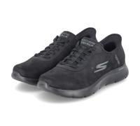 Skechers Slip-Ins SMOOTH MOTION Schwarz - Gr. 44 - Textil