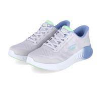 Skechers Slip-ins Sneaker GO WALK NOW KHLOE - Gr. 42 - Grau - Textil