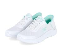 Skechers Damen Slipper 124836 WMNT GO WALK Flex - Grand Entry white/mint normal 40 EU