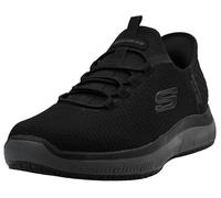 Skechers Slip-Ins:Summits SR-Colsi Slipper Schwarz | Air-Cooled Memory Foam - Berufsschuhe nach EN ISO 20347:2022+A1:2024