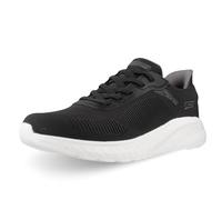 Slip-On Sneaker SKECHERS "BOBS SQUAD CHAOS-SOLID STEP" Gr. 42, schwarz Herren, Schuhe (54683744-42) schwarz