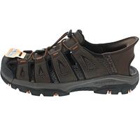 Skechers Herren Tresmen-Norvick Fischersandale, Schokoladenbraun, 48 EU