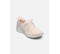 Skechers Damen Ultra Flex 3.0 Brilliant Path Sneakers,Sports Shoes, Natural Knit/Periwinkle Trim, 37 EU