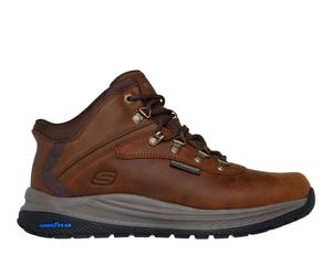 Skechers Slip-ins Waterproof Relaxed Fit: Meroe - Pikeman Shoes in Braun, Größe 41