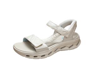 Skechers SlipIn sandaleNatur für Damen, beige, Größe 41 EU