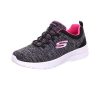Slip-On Sneaker SKECHERS "DYNAMIGHT 2.0-IN A FLASH", Damen, Gr. 37, schwarz (schwarz, pink), Synthetik, Textil, Schuhe, Slipper, Freizeitschuh, Komfortschuh für Maschinenwäsche geeignet (89584932-37)