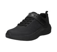 Sneaker SKECHERS "MICROSPEC ADVANCE", Damen, Gr. 35, schwarz, Lederimitat, Textil, unifarben, Schuhe Sneaker, Klettschuh in cooler Farbkombination, Größenschablone zum Download (54855011-35) schwarz