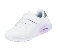 Skechers Sneaker UNO Lite 2.0 Vivid Metallic Weiß Synthetik-Multi-Besatz Gr. 34