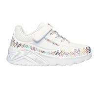 Skechers Mädchen UNO Lite Sneaker, weiß