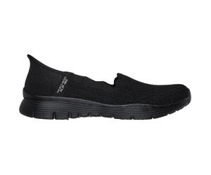 Skechers - Slipper SEAGER - BELIEVE IT Schwarz - Gr. - 41