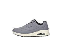 Skechers Sneaker Lederimitat Grau - 42