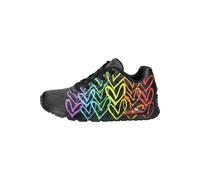 Skechers Sneaker Lederimitat Schwarz Multi - 37