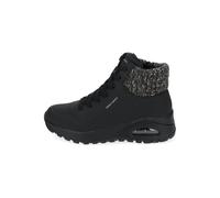 Skechers Sneaker Lederimitat Schwarz Warmfutter - 39