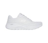 Skechers Damen Arch Fit 2.0 Big League Sneaker, White Mesh/Trim, 40 EU