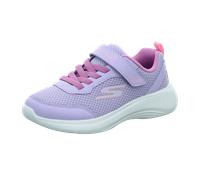 Sneaker SKECHERS "SELECTORS", Kinder, Gr. 28, lila (lavendel), Textil, Lederimitat, sportlich, Schuhe, Slip-On Sneaker mit Klettverschluss, Größenschablone zum Download (58046640-28) lavendel