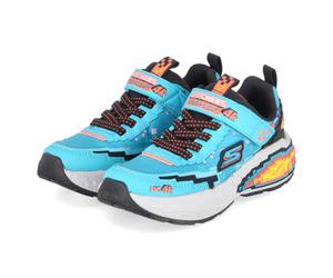 Skechers Sneaker MEGA-CRAFT 4K - Gr. 30 - Blau - Textil & Synthetik