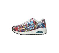 Skechers Sneaker UNO 177973 Color Doodle MLT Damen Größe 37